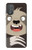 W3855 Sloth Face Cartoon Hülle Schutzhülle Taschen und Leder Flip für Motorola Moto G Power 2022, G Play 2023