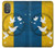 W3857 Peace Dove Ukraine Flag Hülle Schutzhülle Taschen und Leder Flip für Motorola Moto G Power 2022, G Play 2023