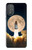 W3859 Bitcoin to the Moon Hülle Schutzhülle Taschen und Leder Flip für Motorola Moto G Power 2022, G Play 2023