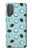 W3860 Coconut Dot Pattern Hülle Schutzhülle Taschen und Leder Flip für Motorola Moto G Power 2022, G Play 2023