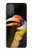 W3876 Colorful Hornbill Hülle Schutzhülle Taschen und Leder Flip für Motorola Moto G Power 2022, G Play 2023
