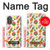 W3883 Fruit Pattern Hülle Schutzhülle Taschen und Leder Flip für Motorola Moto G Power 2022, G Play 2023