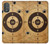 W3894 Paper Gun Shooting Target Hülle Schutzhülle Taschen und Leder Flip für Motorola Moto G Power 2022, G Play 2023