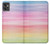 W3507 Colorful Rainbow Pastel Hülle Schutzhülle Taschen und Leder Flip für Motorola Moto G32