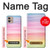 W3507 Colorful Rainbow Pastel Hülle Schutzhülle Taschen und Leder Flip für Motorola Moto G32