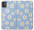 W3681 Daisy Flowers Pattern Hülle Schutzhülle Taschen und Leder Flip für Motorola Moto G32