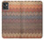 W3752 Zigzag Fabric Pattern Graphic Printed Hülle Schutzhülle Taschen und Leder Flip für Motorola Moto G32