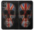 W3848 United Kingdom Flag Skull Hülle Schutzhülle Taschen und Leder Flip für Motorola Moto G32