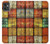 W3861 Colorful Container Block Hülle Schutzhülle Taschen und Leder Flip für Motorola Moto G32