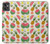 W3883 Fruit Pattern Hülle Schutzhülle Taschen und Leder Flip für Motorola Moto G32