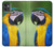 W3888 Macaw Face Bird Hülle Schutzhülle Taschen und Leder Flip für Motorola Moto G32