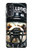 W0098 Bulldog American Football Hülle Schutzhülle Taschen und Leder Flip für Motorola Moto G52, G82 5G