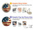 W2349 Old American Flag Hülle Schutzhülle Taschen und Leder Flip für Motorola Moto G52, G82 5G