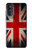 W2894 Vintage British Flag Hülle Schutzhülle Taschen und Leder Flip für Motorola Moto G52, G82 5G