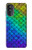 W2930 Mermaid Fish Scale Hülle Schutzhülle Taschen und Leder Flip für Motorola Moto G52, G82 5G