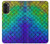 W2930 Mermaid Fish Scale Hülle Schutzhülle Taschen und Leder Flip für Motorola Moto G52, G82 5G