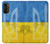 W3006 Ukraine Football Soccer Hülle Schutzhülle Taschen und Leder Flip für Motorola Moto G52, G82 5G