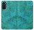 W3147 Aqua Marble Stone Hülle Schutzhülle Taschen und Leder Flip für Motorola Moto G52, G82 5G