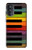 W3451 Colorful Piano Hülle Schutzhülle Taschen und Leder Flip für Motorola Moto G52, G82 5G