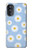 W3681 Daisy Flowers Pattern Hülle Schutzhülle Taschen und Leder Flip für Motorola Moto G52, G82 5G