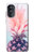 W3711 Pink Pineapple Hülle Schutzhülle Taschen und Leder Flip für Motorola Moto G52, G82 5G