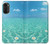 W3720 Summer Ocean Beach Hülle Schutzhülle Taschen und Leder Flip für Motorola Moto G52, G82 5G