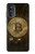 W3798 Cryptocurrency Bitcoin Hülle Schutzhülle Taschen und Leder Flip für Motorola Moto G52, G82 5G