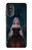 W3847 Lilith Devil Bride Gothic Girl Skull Grim Reaper Hülle Schutzhülle Taschen und Leder Flip für Motorola Moto G52, G82 5G