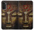 W3874 Buddha Face Ohm Symbol Hülle Schutzhülle Taschen und Leder Flip für Motorola Moto G52, G82 5G