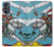 W3731 Tarot Card Knight of Swords Hülle Schutzhülle Taschen und Leder Flip für Motorola Moto G62 5G