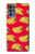 W3755 Mexican Taco Tacos Hülle Schutzhülle Taschen und Leder Flip für Motorola Moto G62 5G