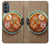 W3756 Ramen Noodles Hülle Schutzhülle Taschen und Leder Flip für Motorola Moto G62 5G