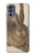 W3781 Albrecht Durer Young Hare Hülle Schutzhülle Taschen und Leder Flip für Motorola Moto G62 5G