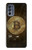 W3798 Cryptocurrency Bitcoin Hülle Schutzhülle Taschen und Leder Flip für Motorola Moto G62 5G