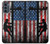 W3803 Electrician Lineman American Flag Hülle Schutzhülle Taschen und Leder Flip für Motorola Moto G62 5G