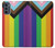 W3846 Pride Flag LGBT Hülle Schutzhülle Taschen und Leder Flip für Motorola Moto G62 5G