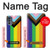 W3846 Pride Flag LGBT Hülle Schutzhülle Taschen und Leder Flip für Motorola Moto G62 5G