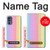 W3849 Colorful Vertical Colors Hülle Schutzhülle Taschen und Leder Flip für Motorola Moto G62 5G