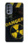 W3891 Nuclear Hazard Danger Hülle Schutzhülle Taschen und Leder Flip für Motorola Moto G62 5G