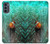 W3893 Ocellaris clownfish Hülle Schutzhülle Taschen und Leder Flip für Motorola Moto G62 5G