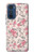 W3095 Vintage Rose Pattern Hülle Schutzhülle Taschen und Leder Flip für Motorola Edge 30