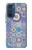 W3537 Moroccan Mosaic Pattern Hülle Schutzhülle Taschen und Leder Flip für Motorola Edge 30