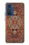 W3813 Persian Carpet Rug Pattern Hülle Schutzhülle Taschen und Leder Flip für Motorola Edge 30