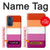 W3887 Lesbian Pride Flag Hülle Schutzhülle Taschen und Leder Flip für Motorola Edge 30