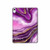 W3896 Purple Marble Gold Streaks Tablet Hülle Schutzhülle Taschen für iPad 10.9 (2022)