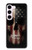 W3850 American Flag Skull Hülle Schutzhülle Taschen und Leder Flip für Samsung Galaxy S23