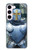 W3864 Medieval Templar Heavy Armor Knight Hülle Schutzhülle Taschen und Leder Flip für Samsung Galaxy S23