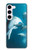 W3878 Dolphin Hülle Schutzhülle Taschen und Leder Flip für Samsung Galaxy S23