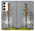 W3723 Tarot Card Age of Wands Hülle Schutzhülle Taschen und Leder Flip für Samsung Galaxy S23 Plus