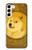 W3826 Dogecoin Shiba Hülle Schutzhülle Taschen und Leder Flip für Samsung Galaxy S23 Plus